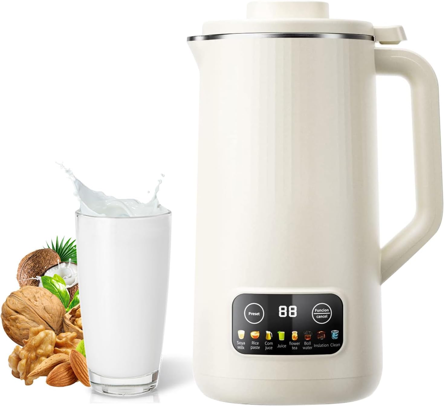 Nut Milk Maker Machine,20 Oz Automatic Cleaning Soy Milk