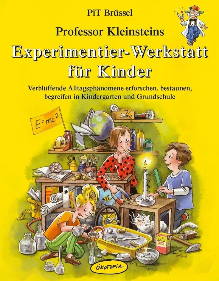Professor Kleinsteins Experimentier-Werkstatt für Kinder: Verblüffende Alltagsphänomene erforschen, bestaunen, begreifen in Kindergarten, Grundschule und zu Hause