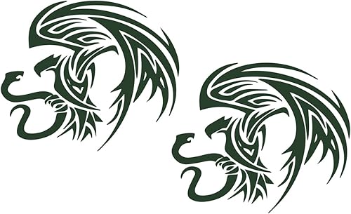 Miniatura 3 de HOM1100.010B - Paquete de 2 calcomanías de vinilo para ventana de automóvil, camión, SUV, camioneta, 11 pulgadas de ancho por 9.2 pulgadas de alto,