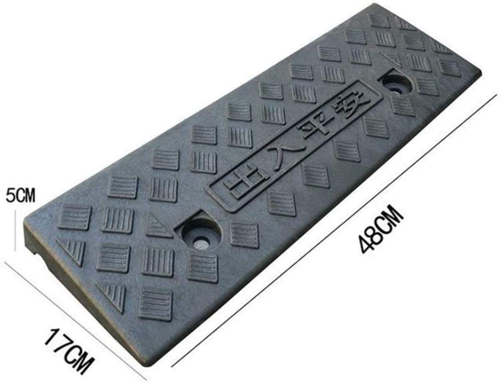 Umbral de goma for rampa, rampa móvil, rampas for scooter, rampas ligeras y portátiles for sillas de ruedas, rampas antideslizantes y duraderas for bicicletas, escaleras domésticas, almohadilla triang