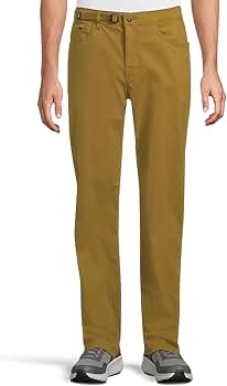 Prana Men's Stretch Zion Top-Out Pants, Retro Olive at