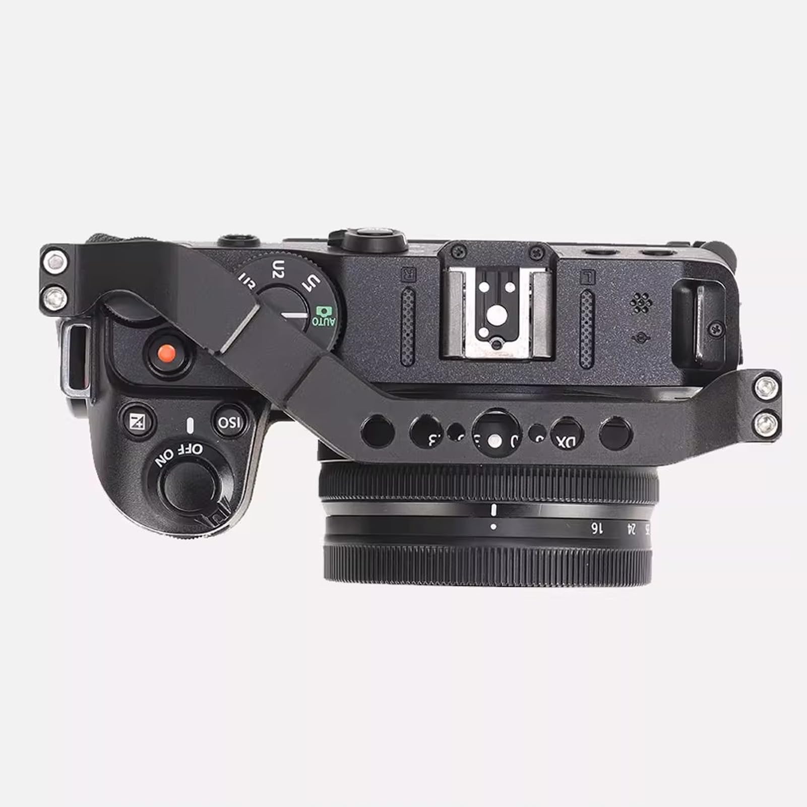 Jaula para Cámara, Diseño Hueco, Jaula Completa de Aleación de Aluminio con Expansión Múltiple, Tornillos de 1, 4, 3, 8 Pulgadas, Placa de Liberación Rápida de Zapata Fría, Plataforma DSLR
