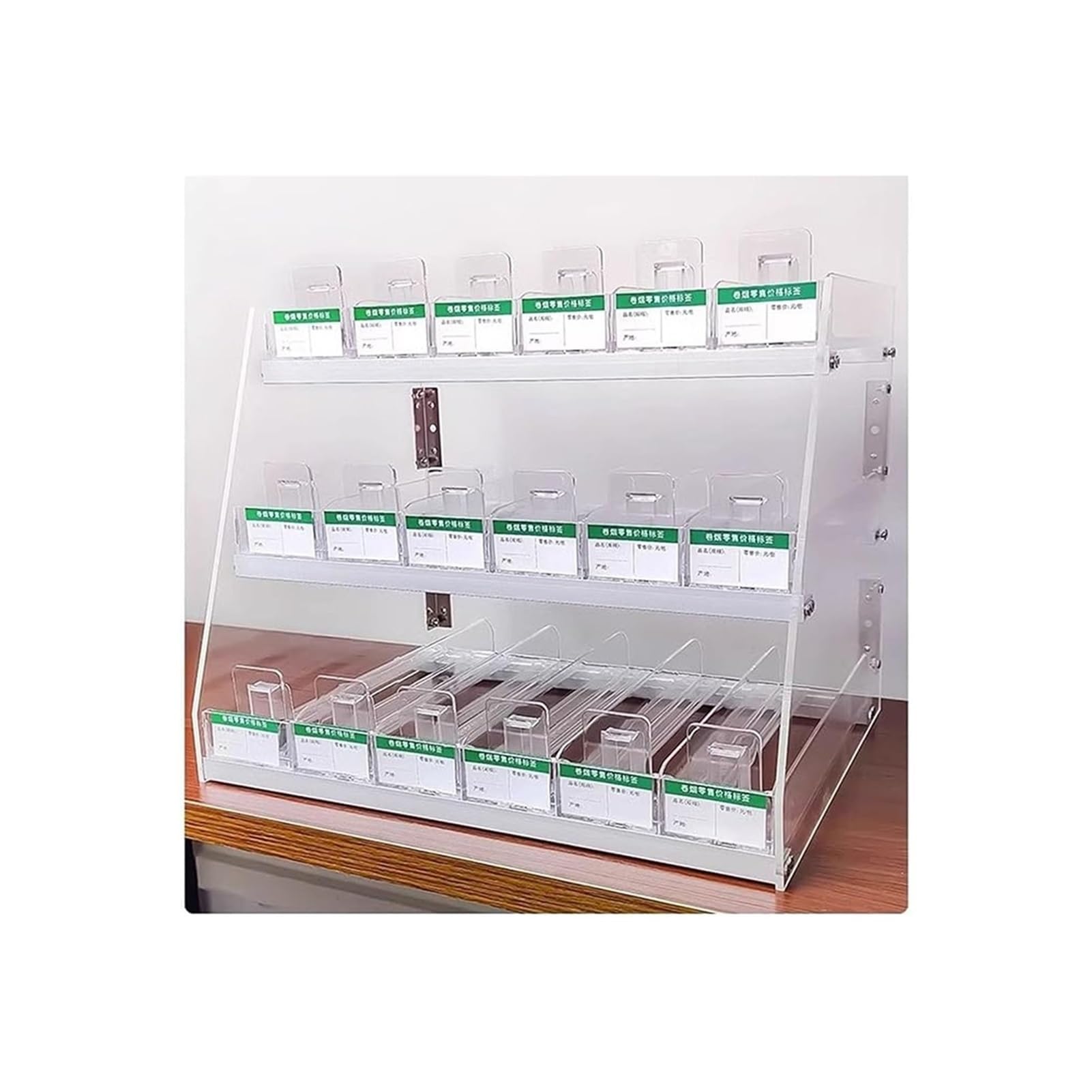 Amazon.com: Display Stand Display Rack For Cigarette, Point Of Sale Counter  Rack，Clear Cigarette Showcase For Shop Acrylic Cigarette Display  Rack(50cmx29cmx30cm) : Health & Household