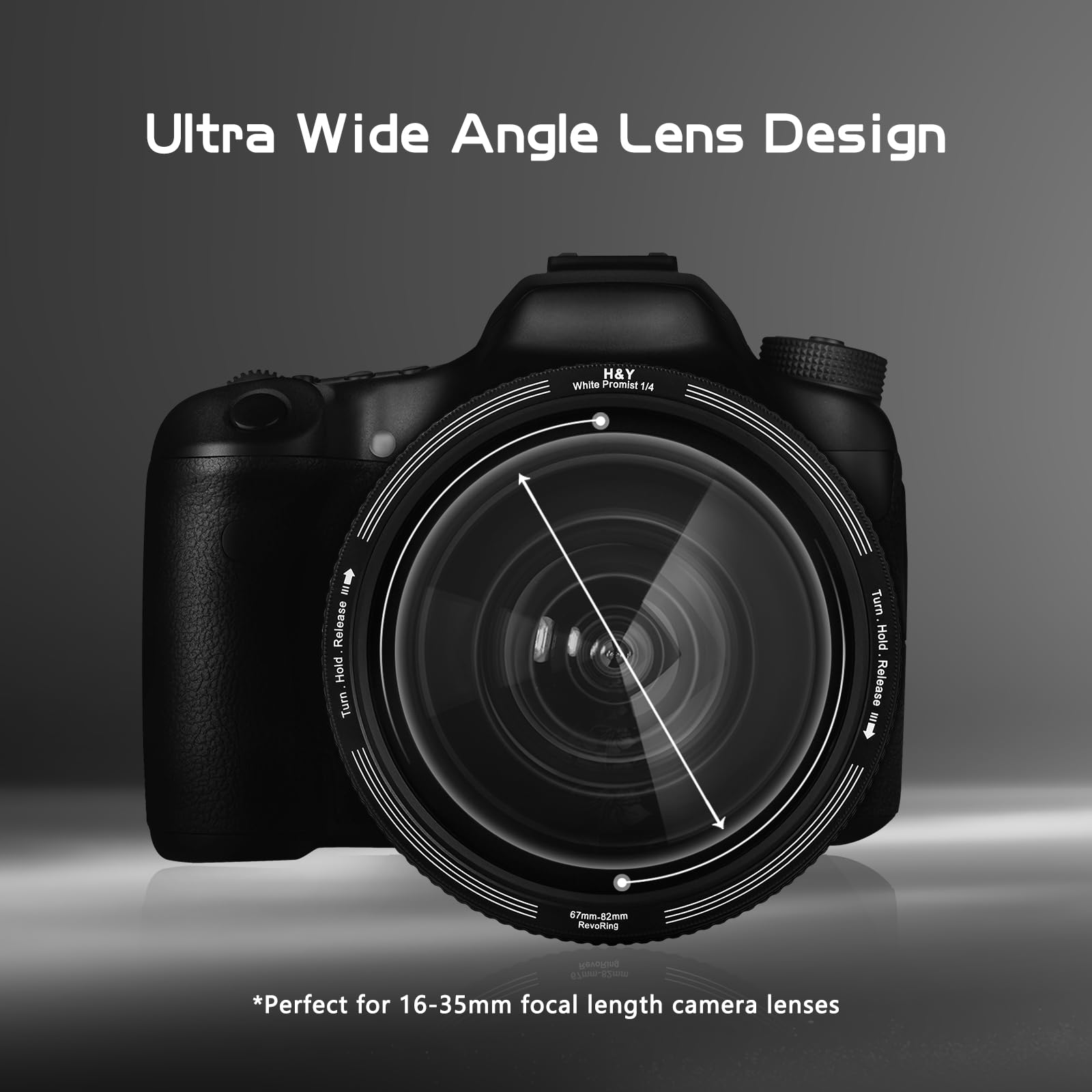 Amazon.com : H&Y RevoRing 67-82mm White Mist 1/4 Filter 2 in