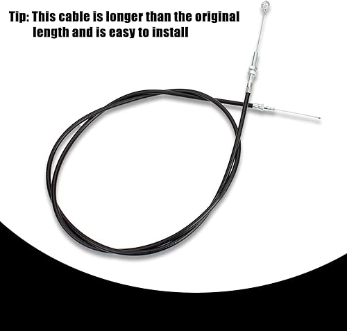 Miniatura 3 de QODOLSI Paquete de 1 cable del acelerador de kart de 59 pulgadas, cable de tracción del acelerador de la carcasa, para Go Kart Predator 212 CC