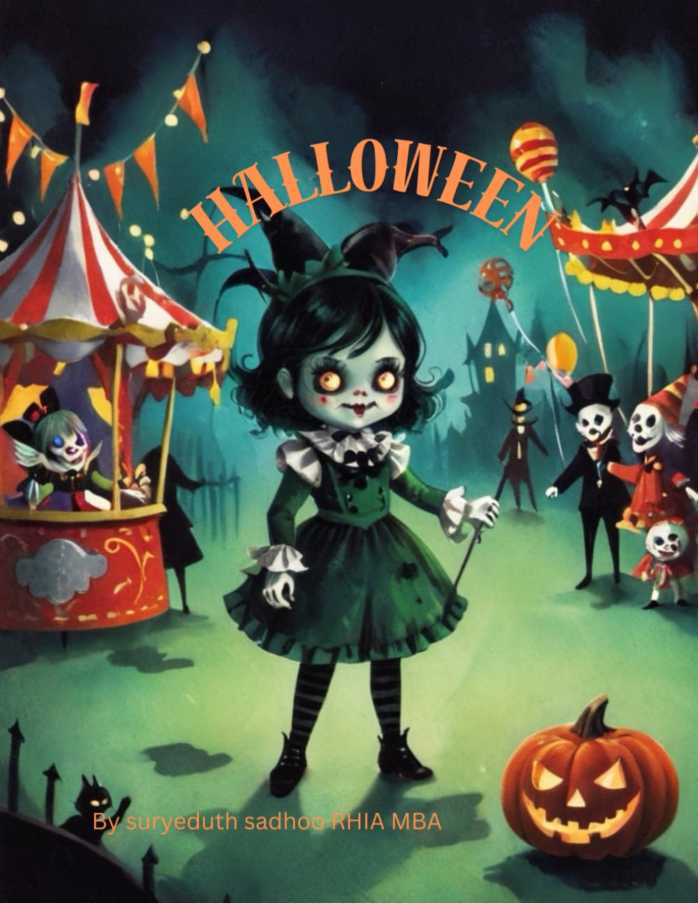 Halloween: Spooky Scenes, Fun Characters, and Creepy-Cute Designs for All Ages