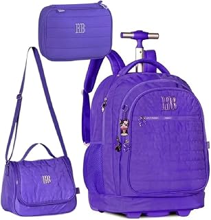 Kit Mochila + Lancheira + Estojo Rebecca Bonbon RB2124