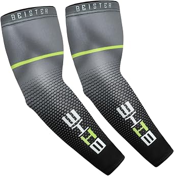 beister Arm Sleeves for Men & Women, UV Protection Cooling Cover and Cyling