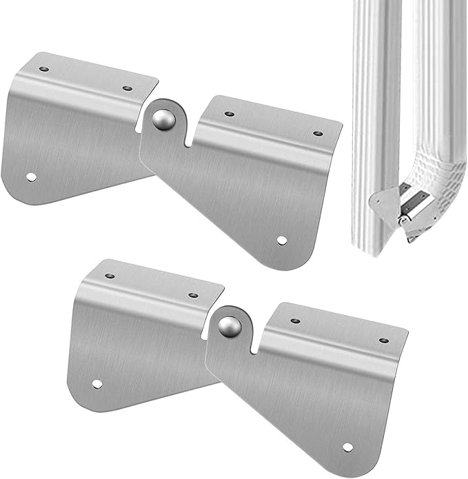 Downspout Gutter Hinge DIY Gutter Extension Hinge Drain Extension