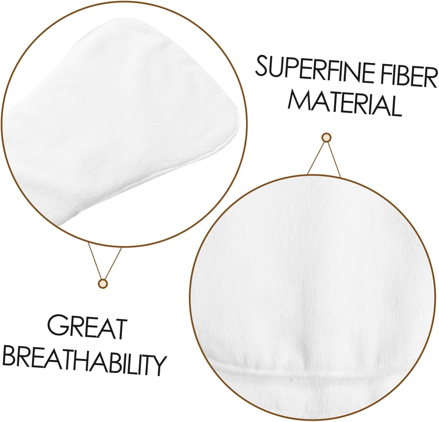 Mikinona Four-Layer Washable Adult Diapers Reusable Fiber Napkin Water Absorption for Elderly Care Soft and Comfortable for Home and Travel