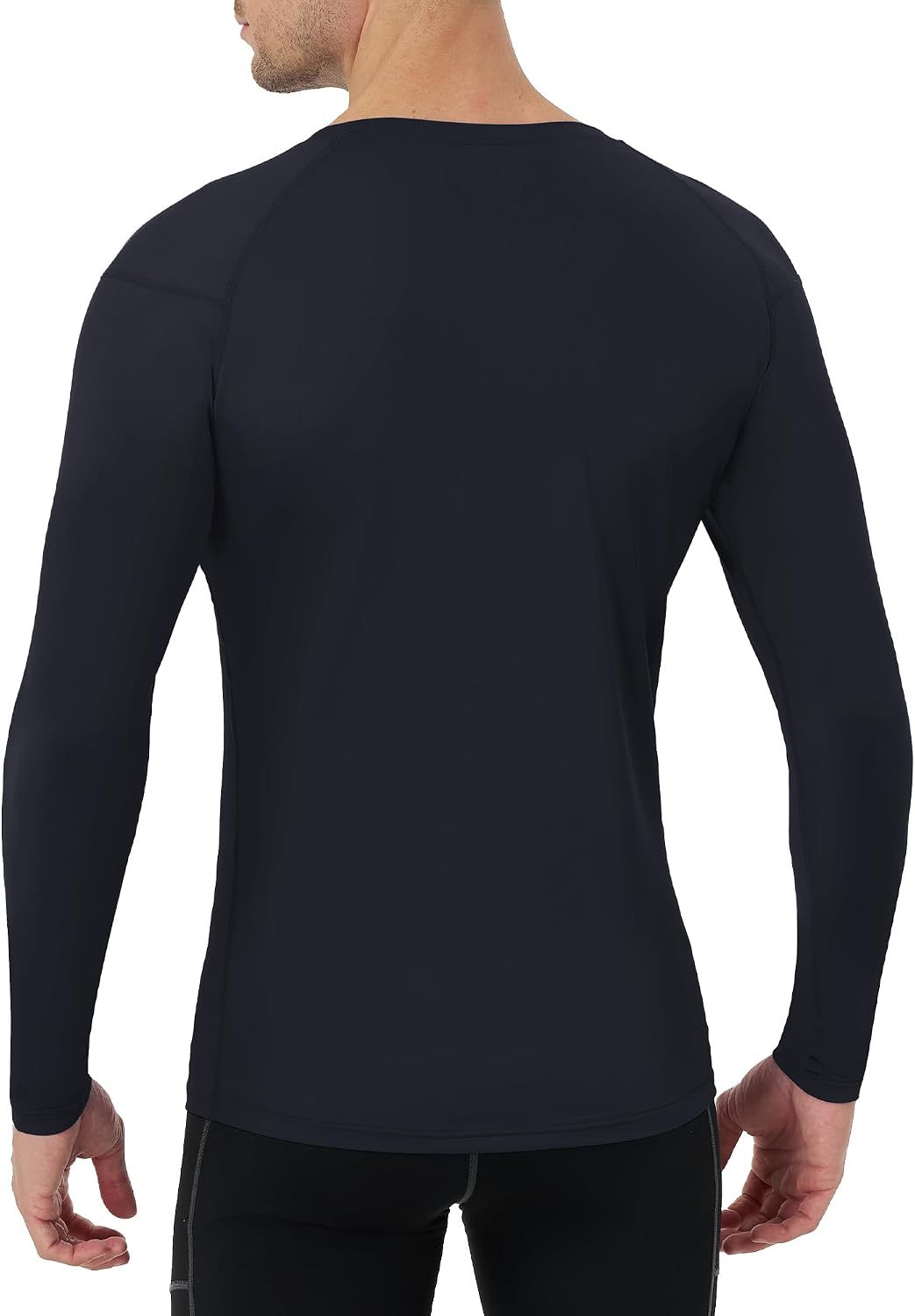 Runhit Long Sleeve Compression Shirts for Men, UPF 50+ Men's Compression Shirts, Running Athletic Workout Base Layer image 2
