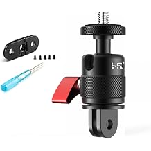 HSU Replacement Folding Fingers and 360 Degree Rotation Camera Tripod Mount for GoPro Hero 12/11/10/9/8 Black Max