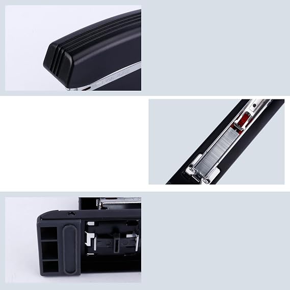 Eagle Heavy Duty Long Reach Stapler - 12-inch Reach, 10-Sheet Capacity for Booklets, Magazines, Pamphlets, and Large Documents
