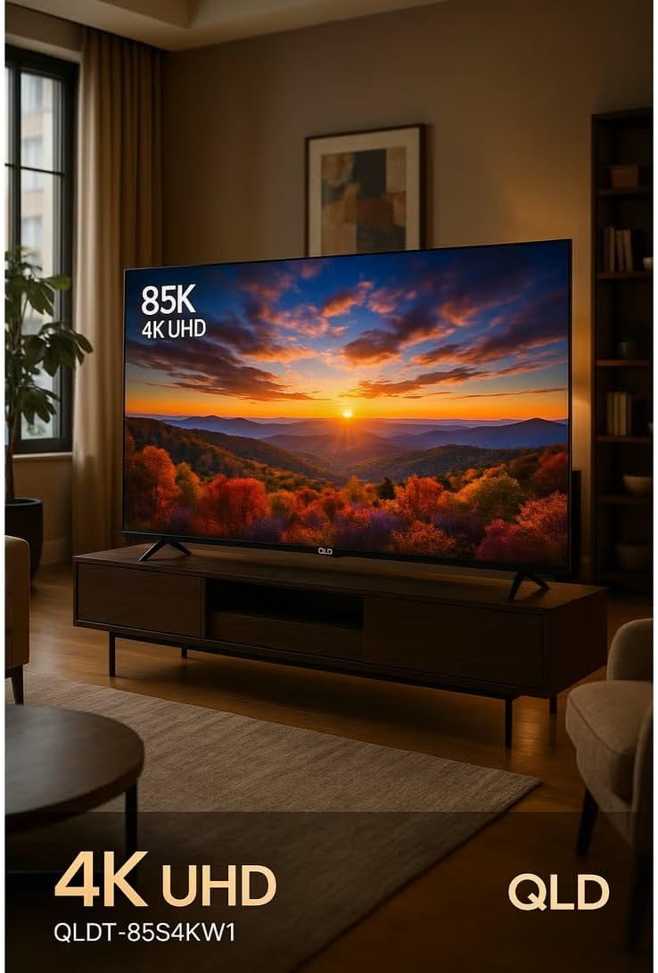 QLD Smart Frameless TV, 65 Inch, DLED Display, UHD 4K Resoluti... - view 2