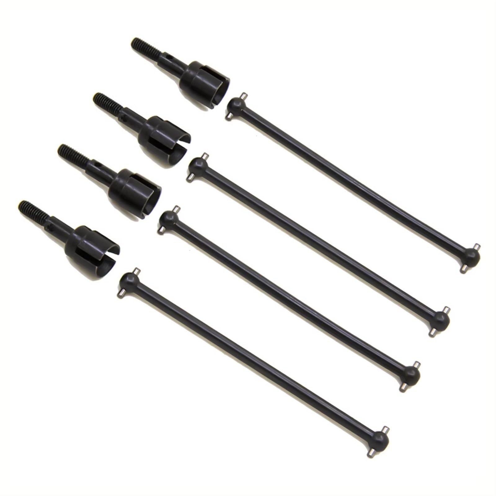 Eje de transmisión RC para HSP 94111 94108 94170 08029 02033 1/10 RC Car Parts 4 Piezas De Eje Transmisión Dogbone Acero Y Rueda Repuesto