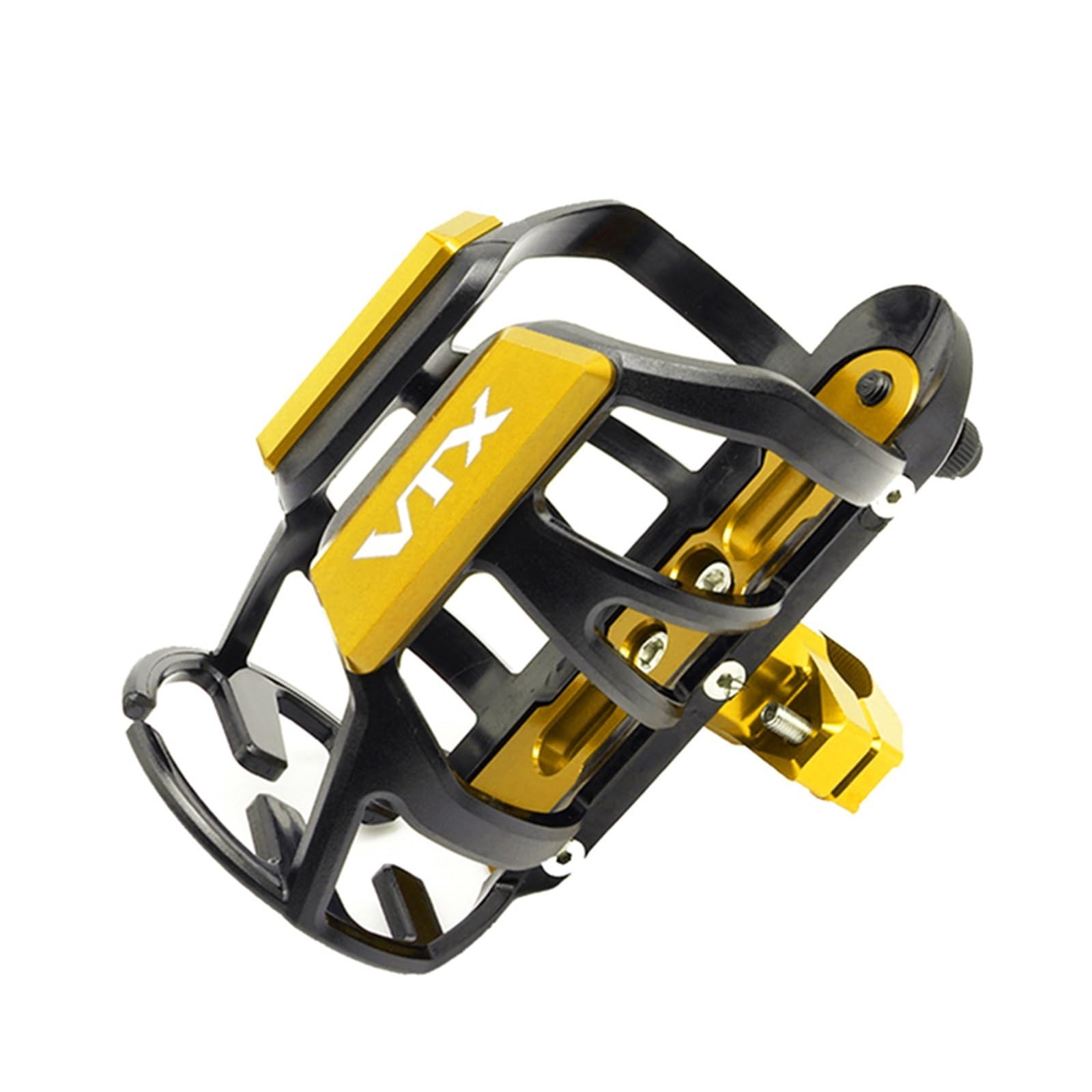 Accessori Per HONDA VTX1300 VTX1800 VTX 1300 1800 2023 I Più Venduti Moto Bevanda Portaborraccia Gabbia Per Bevande (Colore : ORO, Misurare : Normal)