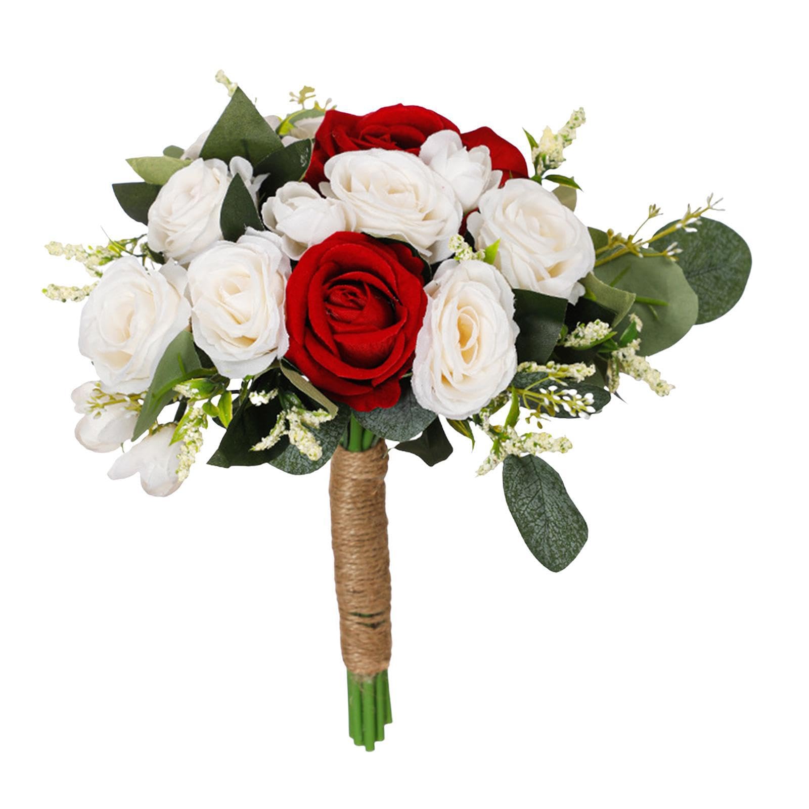 Zambuph Delicate Bridal Bouquet Featuring Exquisite Silk Flowers Creating Memorable Moments During Weddings And Anniversaries Artificial Wedding Bouquet Bride