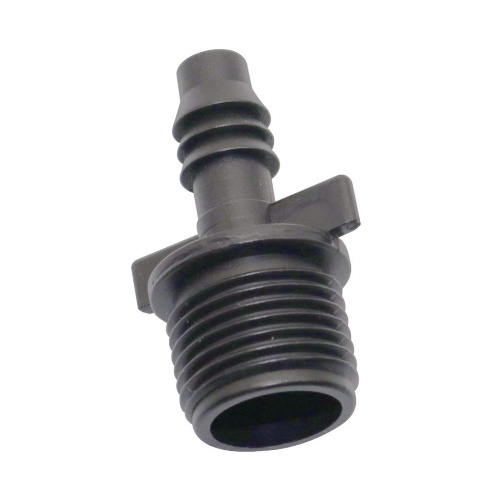 Raccordo per tubo da giardino, 200 pezzi, 1/2", connettori per adattatore filettato maschio a un tubo dell'acqua, connettori dell'acqua, 8 mm, sistema di irrigazione (diametro: immagine)