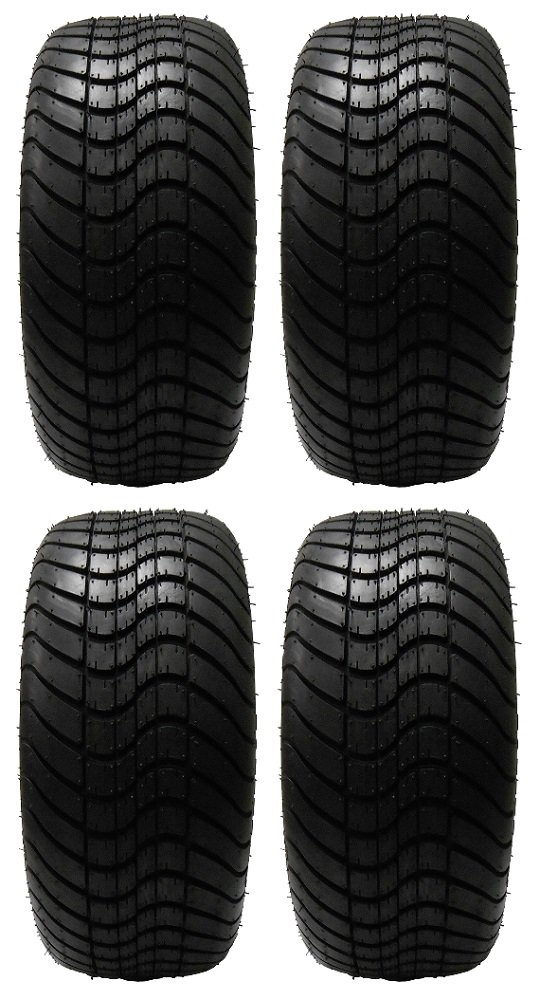 Full set of Madjax Street Cobra 225x30-14 (4ply) Golf Cart Tires (4)
