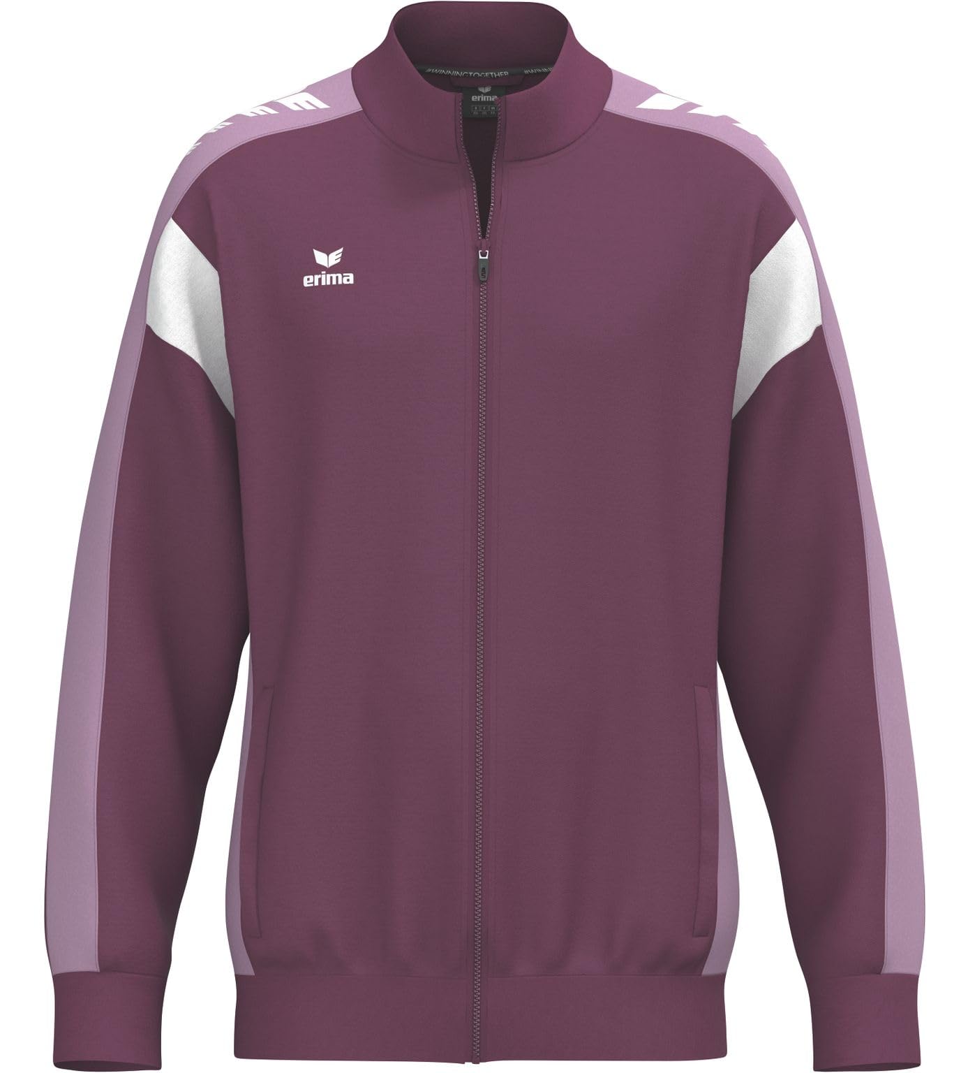 Erima Unisex Celebrate 125 Training Jacket (1032610), burgundy/lavender, L