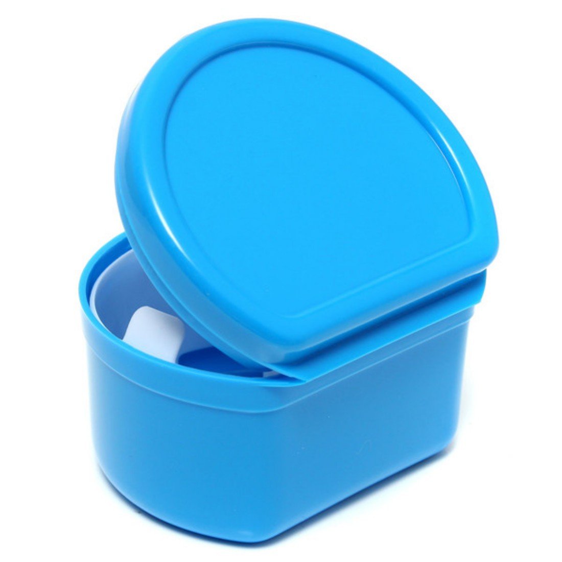 Plastic Dental Container Orthodontic Case Denture Bath Box Mouthguards