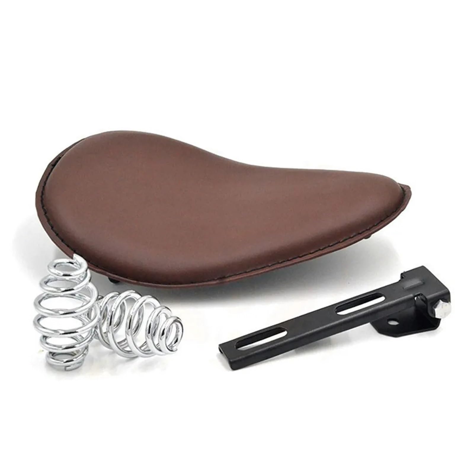 Asiento de cuero para primavera estilo cojín de asiento Harley 4