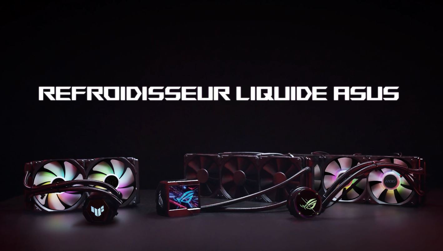 ASUS ROG Strix LC 360 RGB Refroidisseur Liquide Blanc 3x120mm