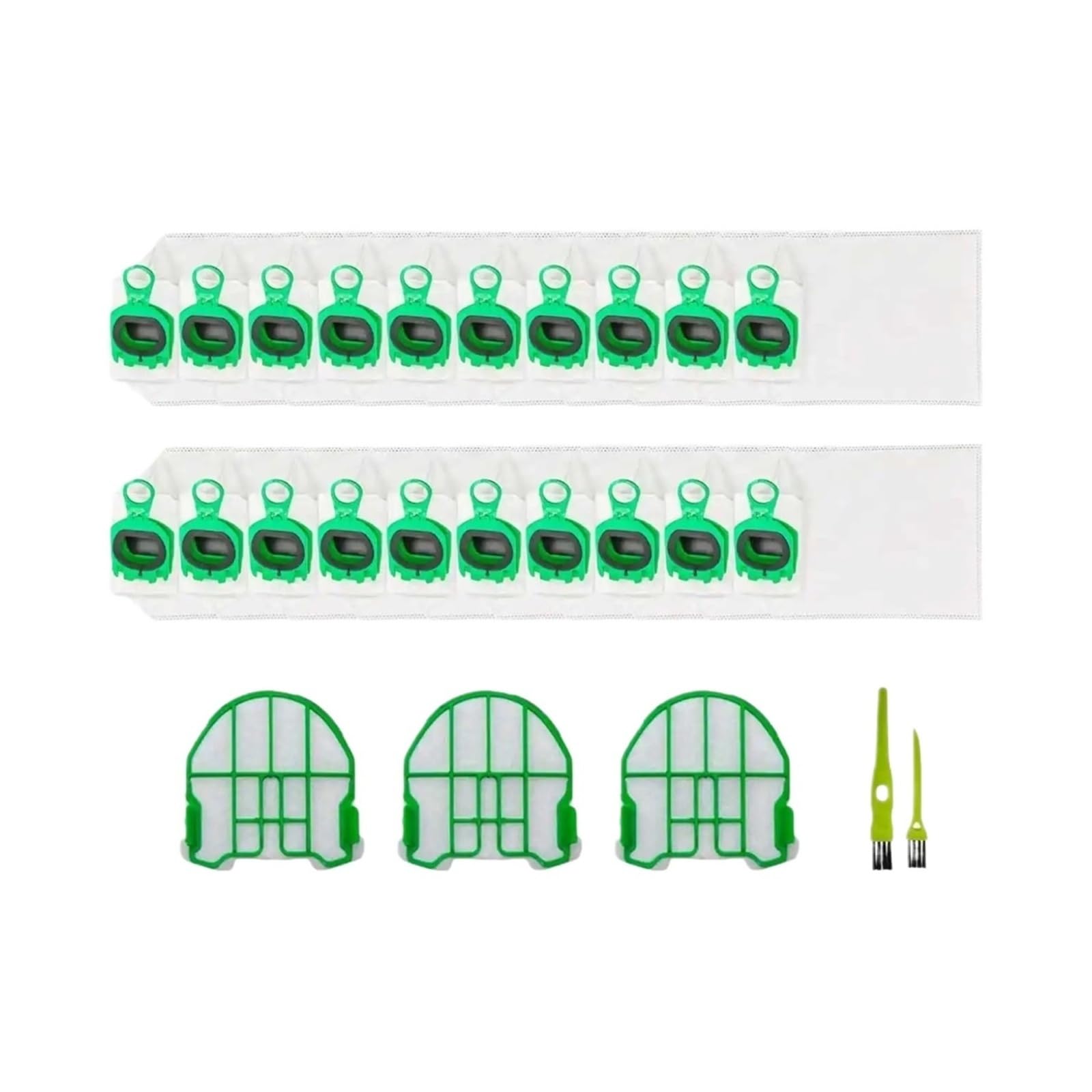 2/3/4/5/8/10/12 Uds for bolsa de filtro de aspiradora VB100 FP100 VB 100 FP(16 Pcs Bags)