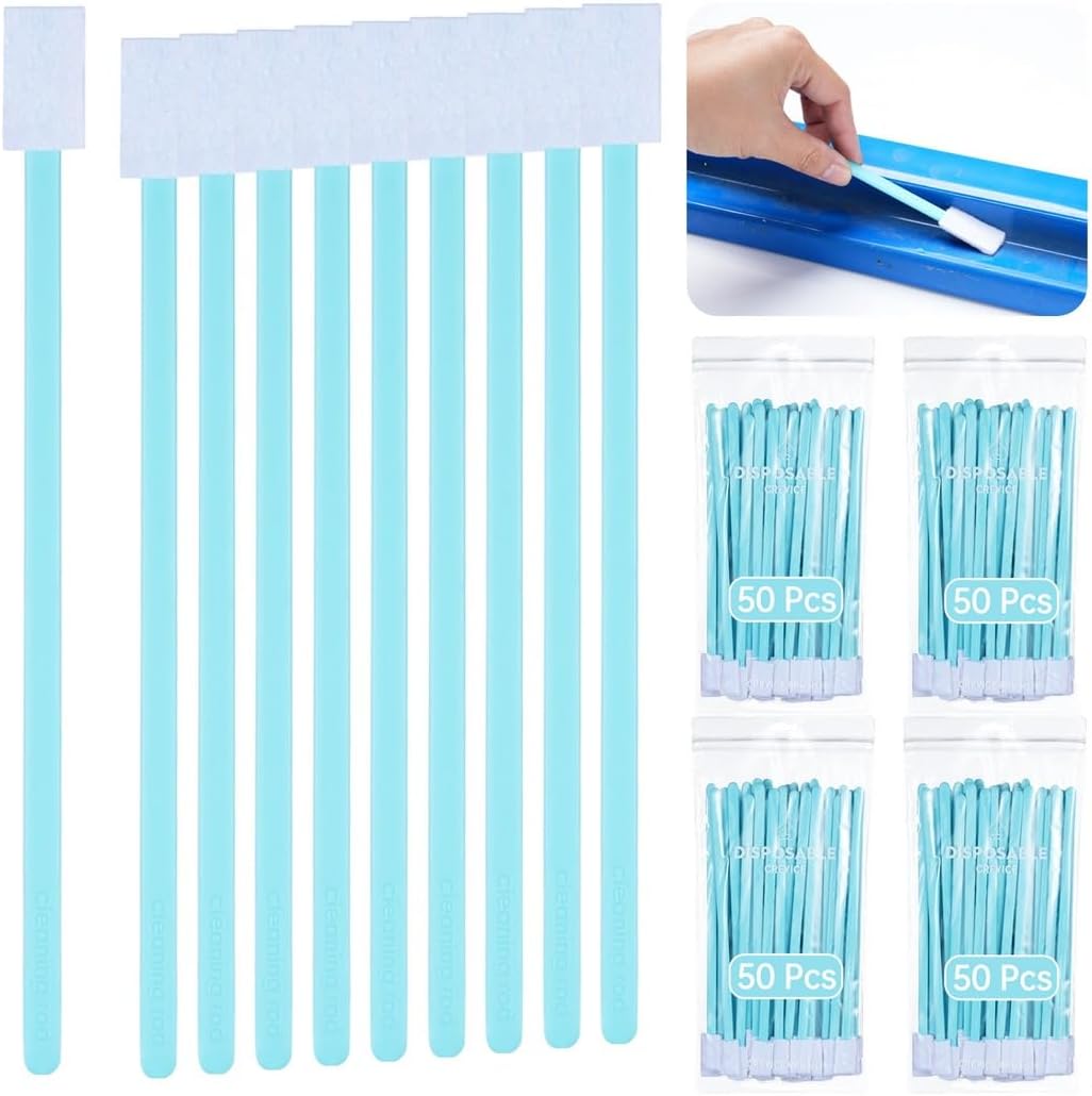 200 Disposable Cleaning Brushes, Small Brushes for Wet and Dry Use, Ideal for Narrow Grooves, Keyboard, Toilet, and Door Track Cleaning