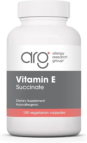 Nutricology Suplemento de succinato de vitamina E - para hombres y mujeres, 400 UI de D-alfa-tocoferilo, antioxidante, cápsulas vegetarianas - 100