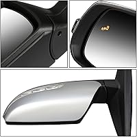 Vista 4 de DNA Motoring OEM-MR-KI1320212 - Espejo retrovisor para puerta del lado del conductor izquierdo con señal de giro y memoria compatible con Sorento