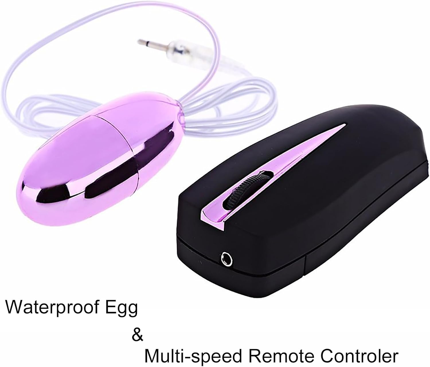 Powerful Egg Vibrator for Couples Sex Toys,Bullet Vidrater for Women,Waterproof Skin-Friendly Material,Silver