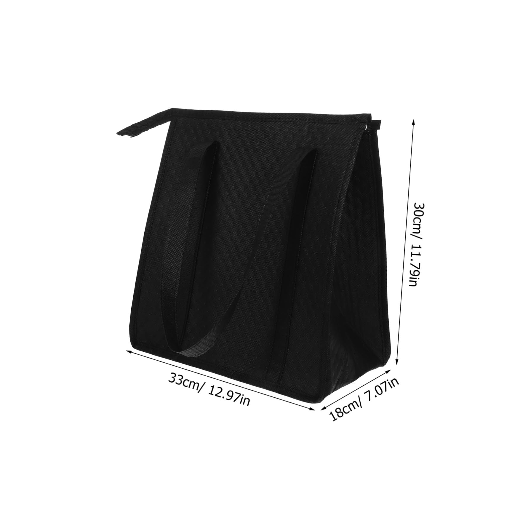 Bolsa Térmica Portátil y Plegable Interior Espacioso y Material de Aluminio Aislamiento para Mantener Alimentos Frescos y Calientes para Supermercado