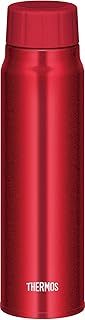 サーモス 水筒 保冷炭酸飲料ボトル 500ml レッド 保冷専用 FJK-500 R
