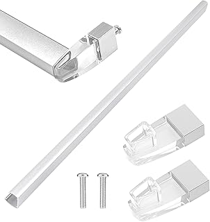 Glass Shower Door Towel Bar 30" Bright Chrome Compatible with Alumax Basco Sliding Shower