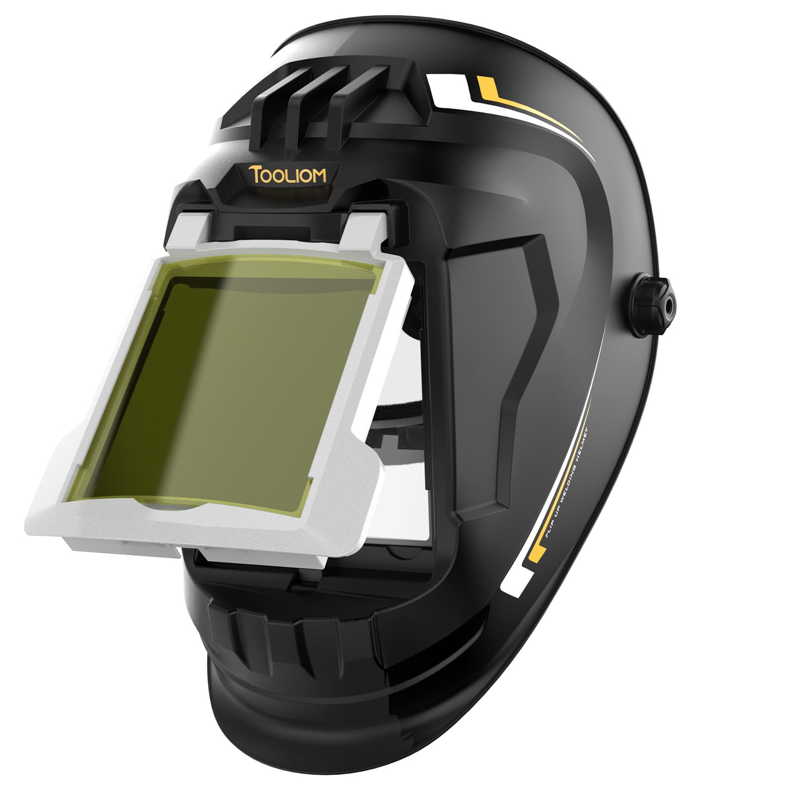 TOOLIOM Flip Front Welding Helmet (Flip Up 5" x 4.3")