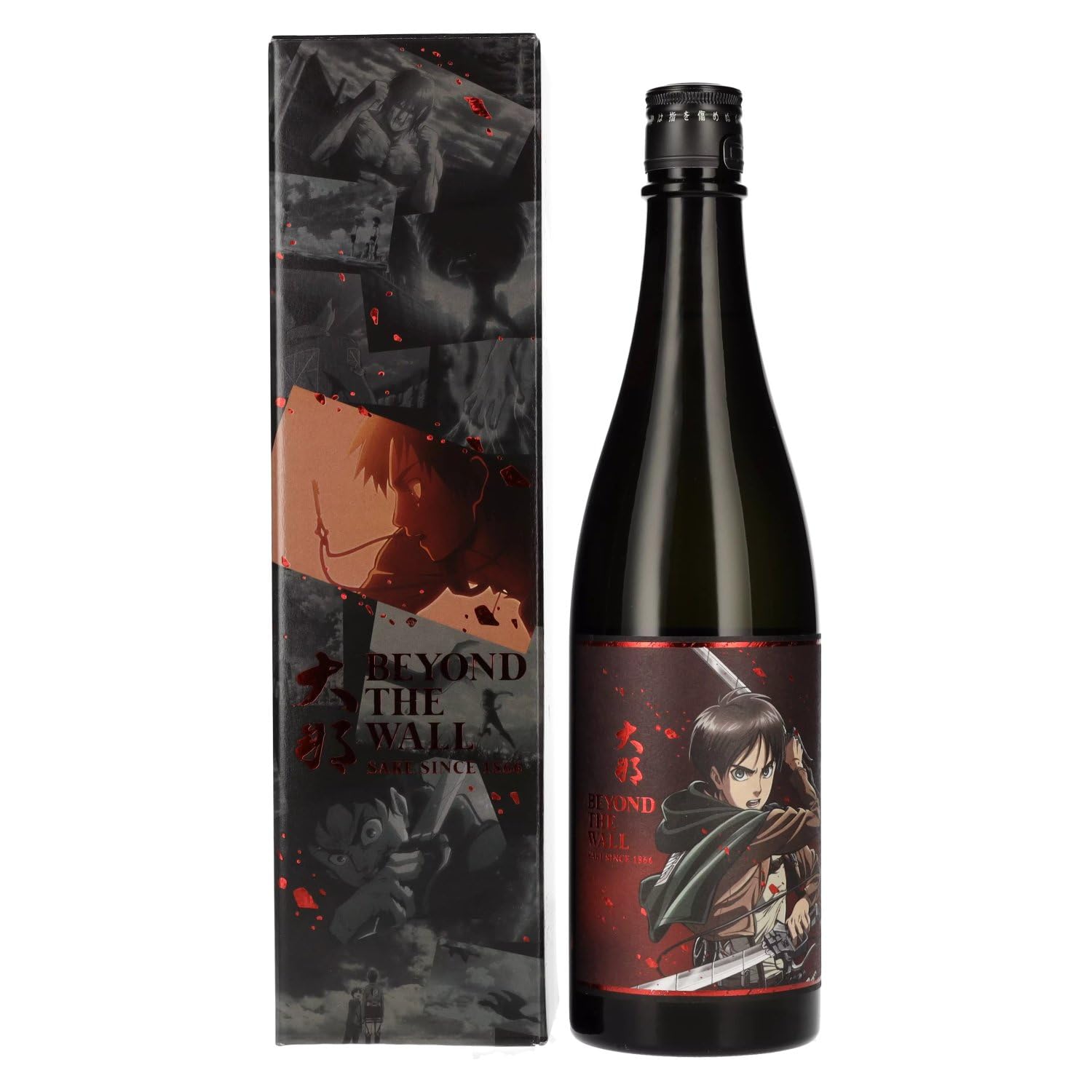 ATTACK ON TITAN "EREN MODEL" SAKE - JUNMAI GINJO (LIMITED EDITION) 72CL 15%