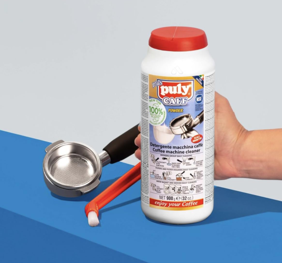 Puly Caffe Lot de 2 poudres nettoyantes 900 g