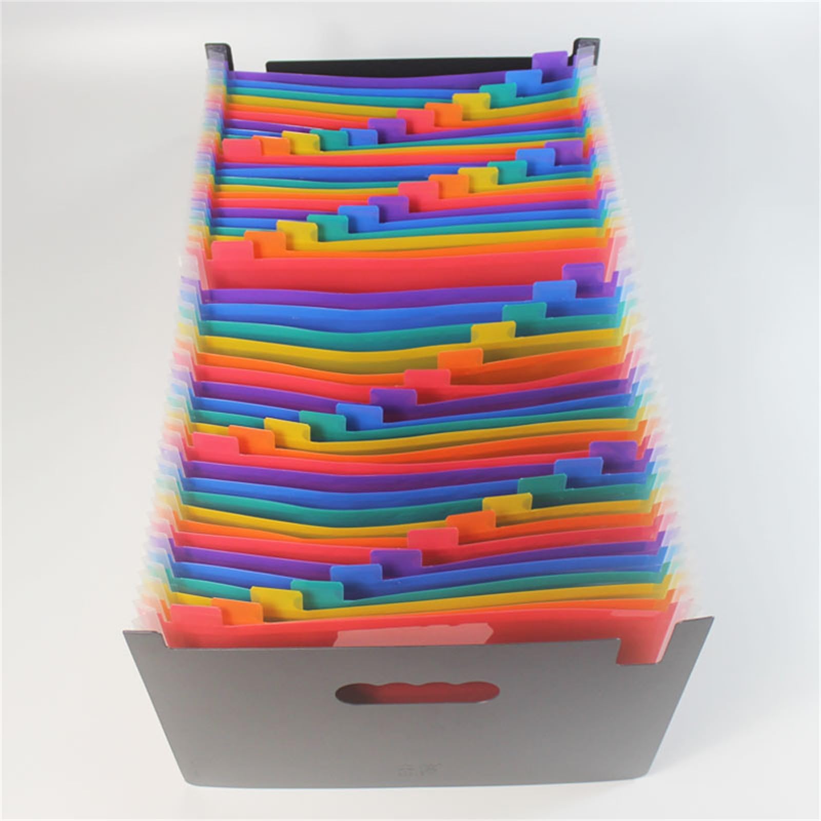 Carpeta de Archivos Expandible A4 Carpeta de paquete papel prueba for estudiantes múltiples capas con clip órgano 48 para la Escuela
