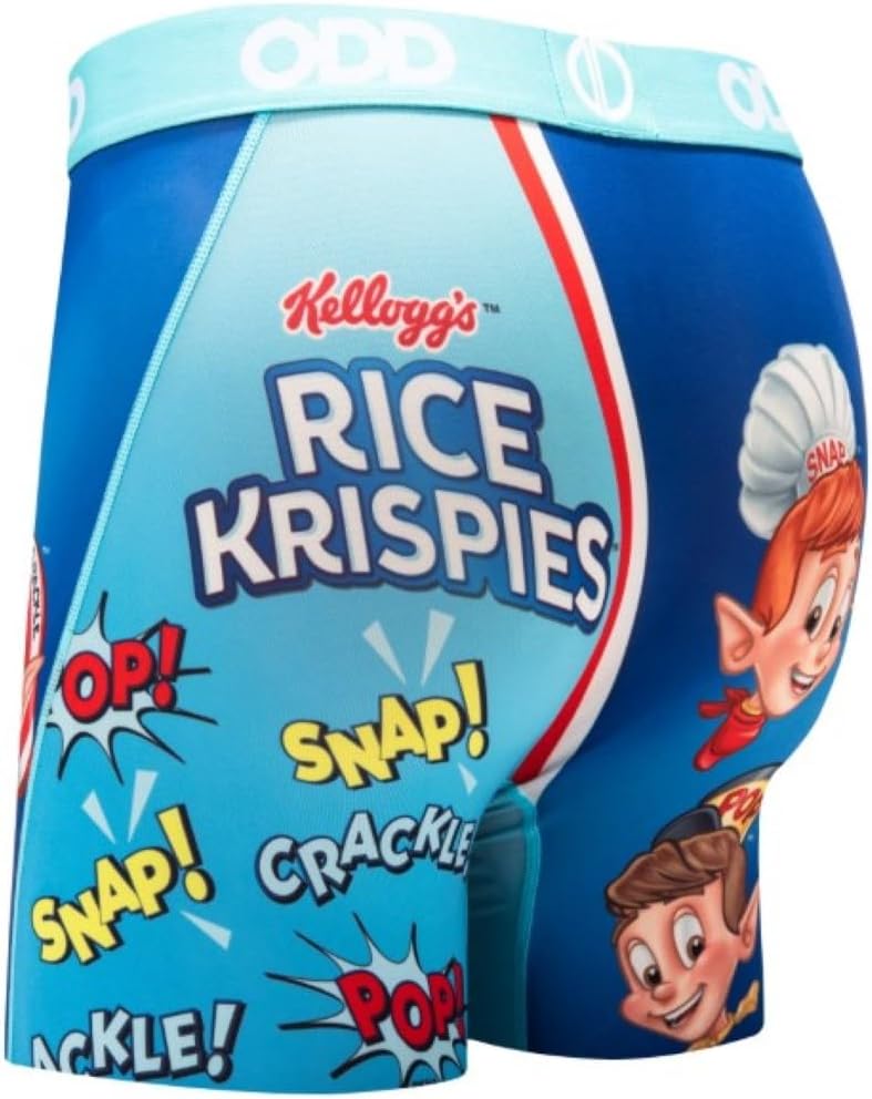 Odd Sox, Men's Funny Boxer Briefs, Kellogg's Cereal Prints, Assorted Styles - Image 4