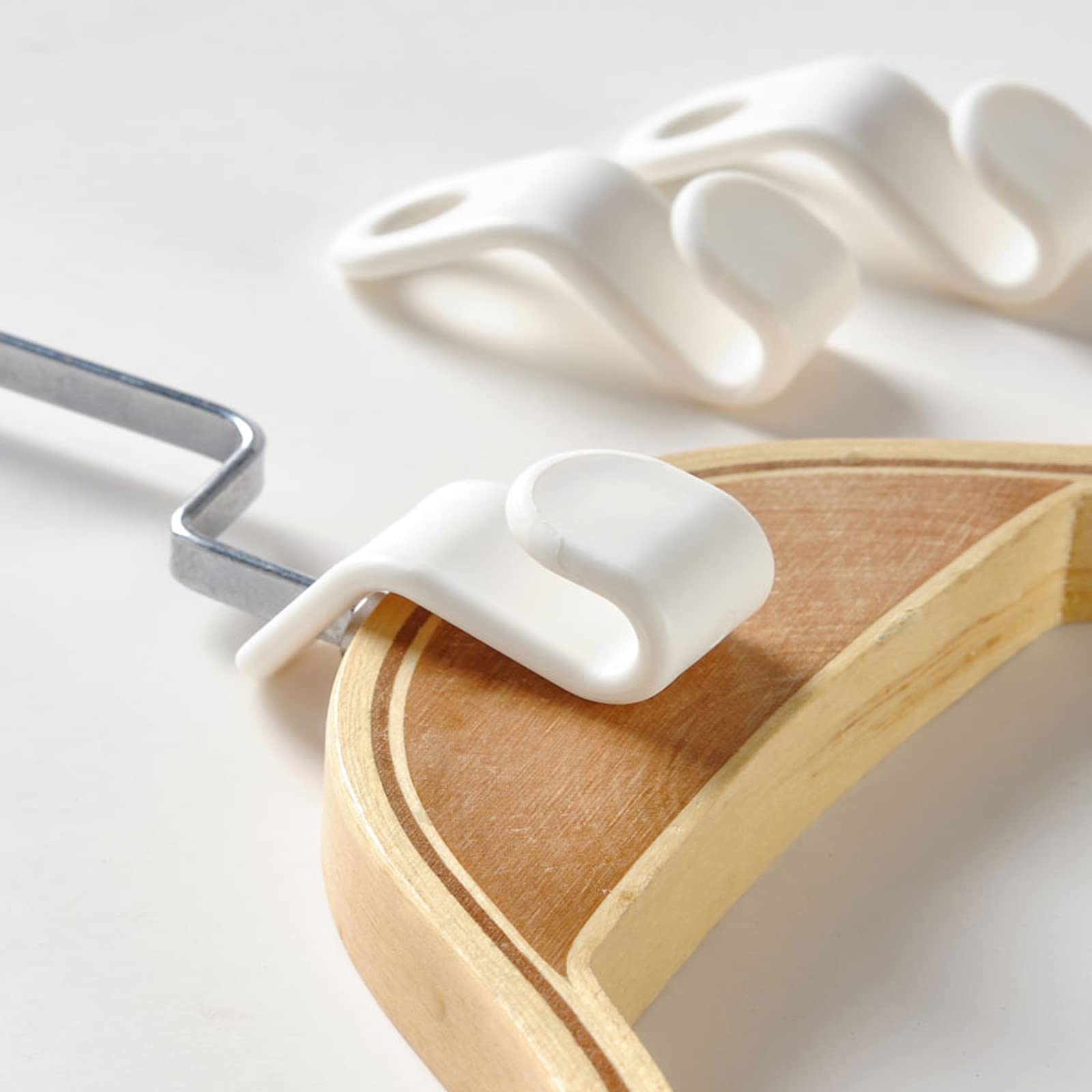 JCKD 40 Connettori Per Appendini Salvaspazio | Ganci A S In Plastica Per Armadio | Accessori Organizer Per Vestiti E Sciarpe