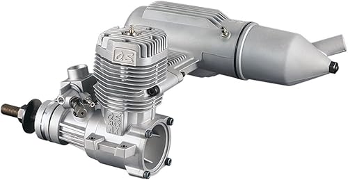 Miniatura 5 de OS Engines 16521 65AX ABL .65 Motor de resplandor de avión con silenciador OSMG0558 Motores incandescentes Avión de 2 tiempos