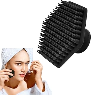 limpeza facial silicone | Esfoliante facial silicone com cabo - limpeza facial, esfoliante facial, escova esfoliante facial limpeza profunda para cuidados com