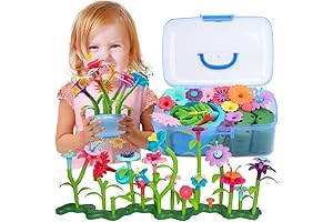 BIRANCO. Flower Garden Building Set - Grow up! Fun Stacking Toys for...