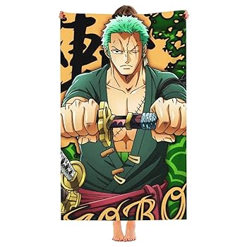 ONE PIECE ゾロデザイン タオル　6枚　開封済み　お昼寝　漢たちと雨 ONE PIECE ゾロデザイン タオル 6枚 開封済み お昼寝 漢たちと雨