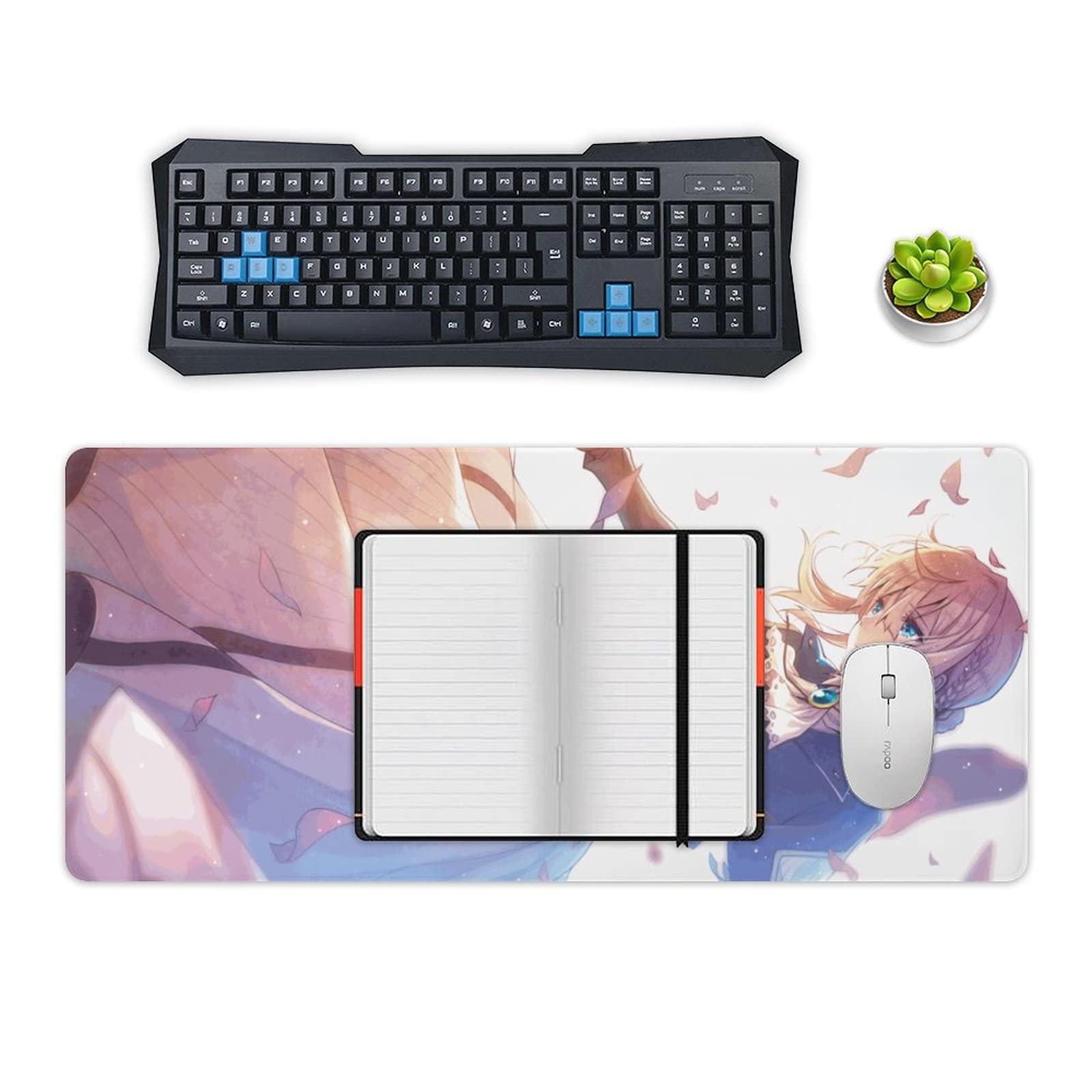 Amazon.co.jp: ヴァイオレットエヴァーガーデン イラスト マウスパッド
