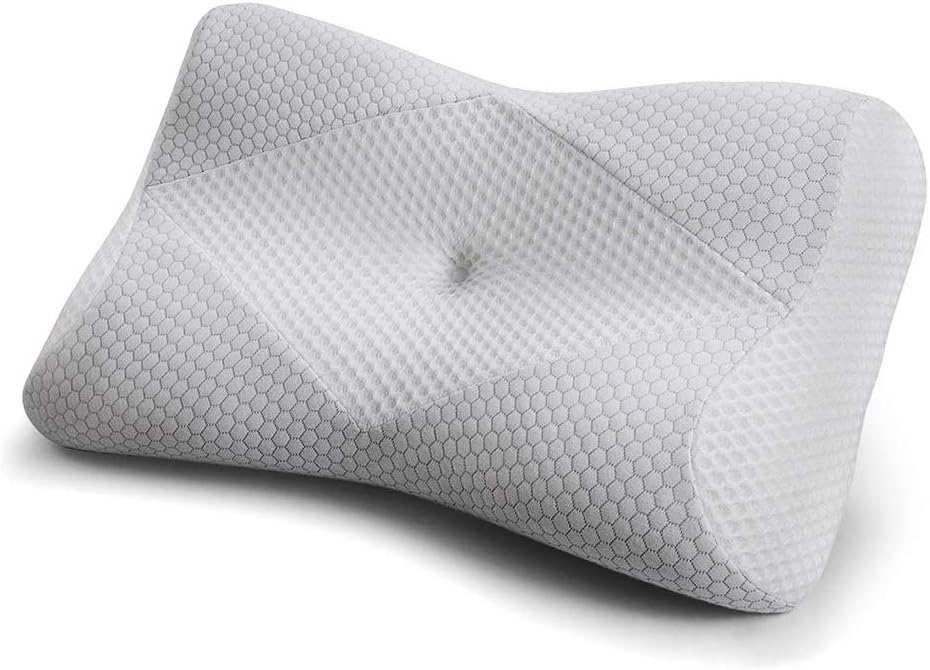 Mkicesky Cervical Pillow for Neck and Shoulder Pain, Memory Foam
