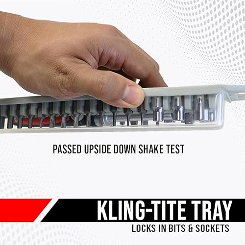 Miniatura 5 de Boxer Tool - Juego de destornilladores de trinquete de 36 piezas, juego de herramientas a prueba de manipulaciones con puntas de seguridad, estuche