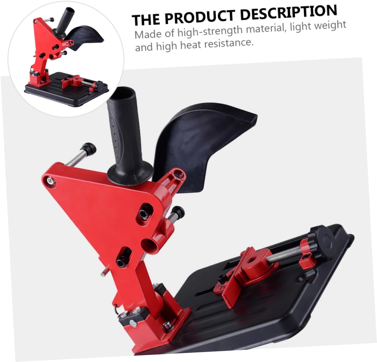 1pc Desktop Angle Stand Cutting Machine Holder Versatile Angle Grinder Bracket Lightweight High Heat Resistance Practical Design for Diy Projects