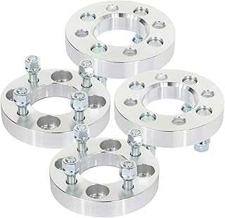 SCITOO 4X 1 inch Wheel Spacers 4 Lug 4x100mm to 4x100mm 12x1.5 Studs 67.1mm Compatible with for Cobalt Wheel Spacers for Neon Wheel Spacers for Prelude Wheel Spacers